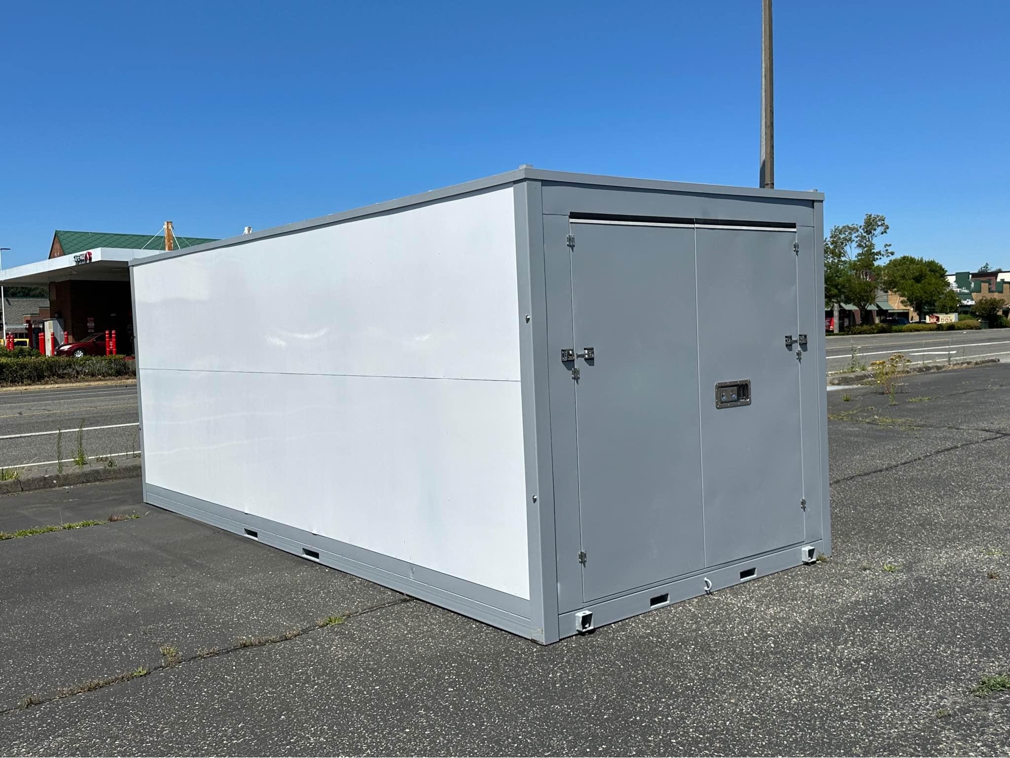Brand new 20x8 double sided storage containers - Storage Sheds ...