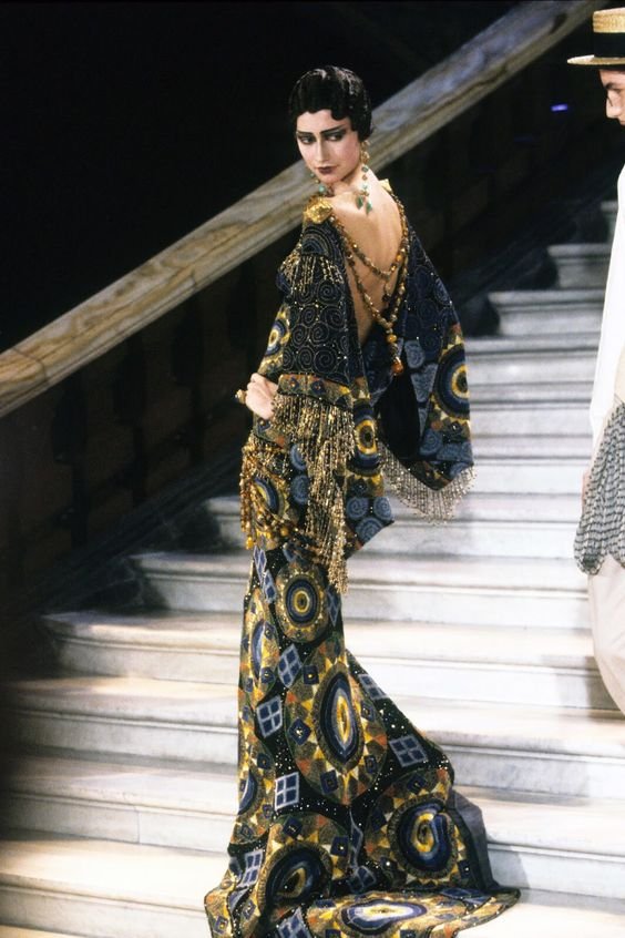 John galliano ジレ Sheherazade” evening ensemble by John Galliano for Christian Dior