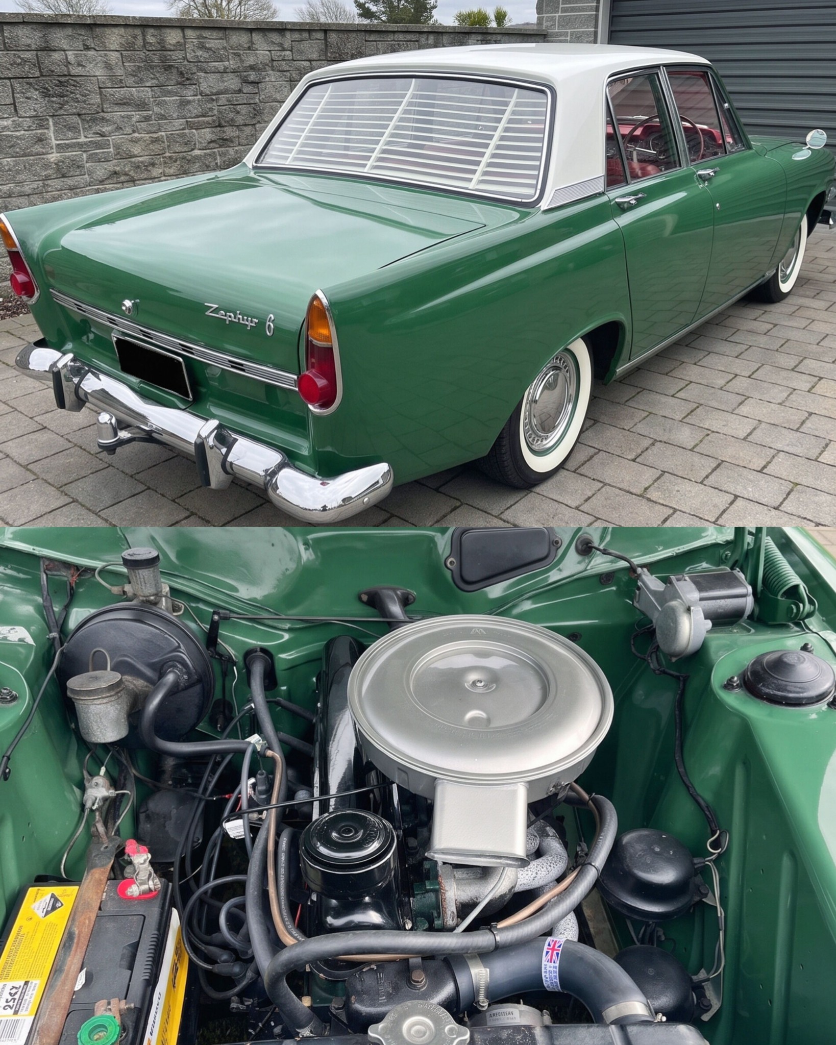 1960 Ford Zephyr police car