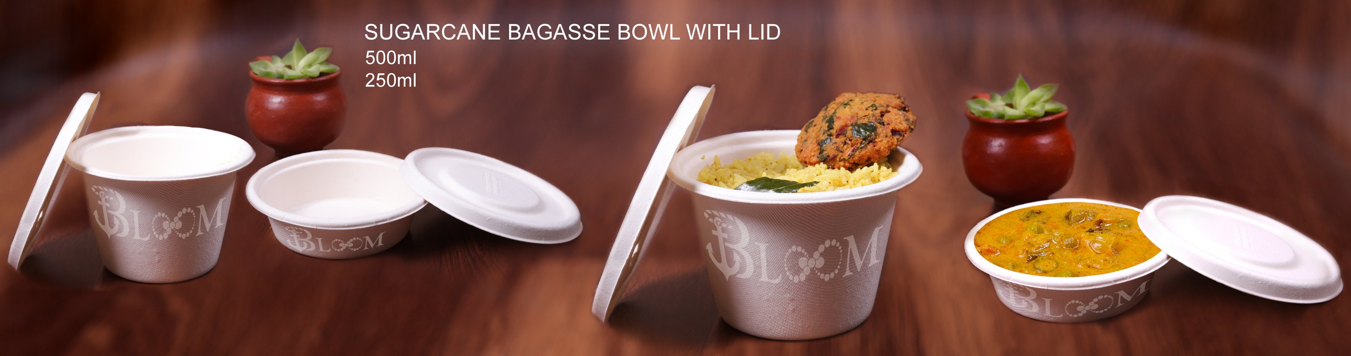 Bloom Exim - Easy to use bio-degradable containers. We...