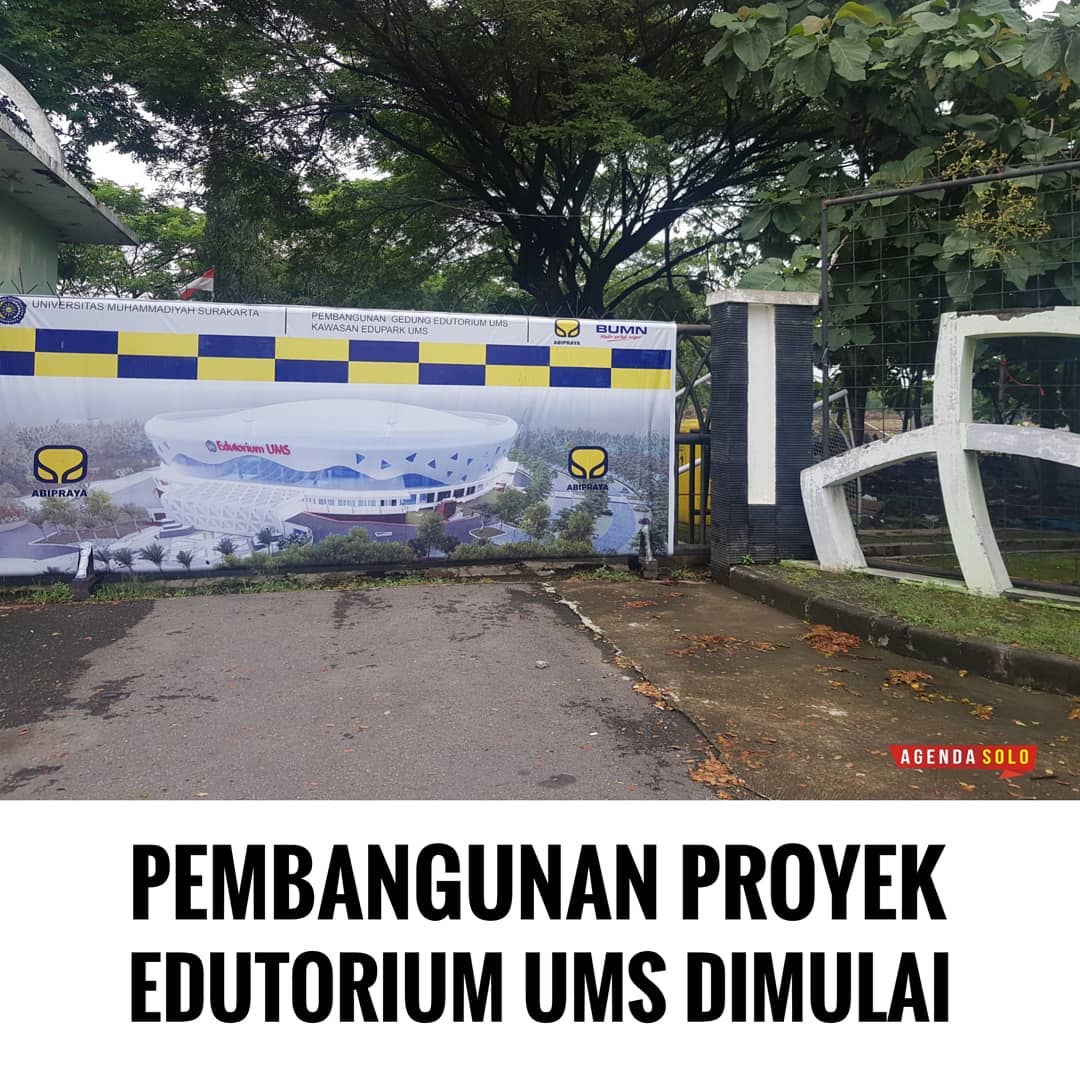 Agenda SOLO - EDUTORIUM UMS Pembangunan proyek Edutorium UMS yang akan ...