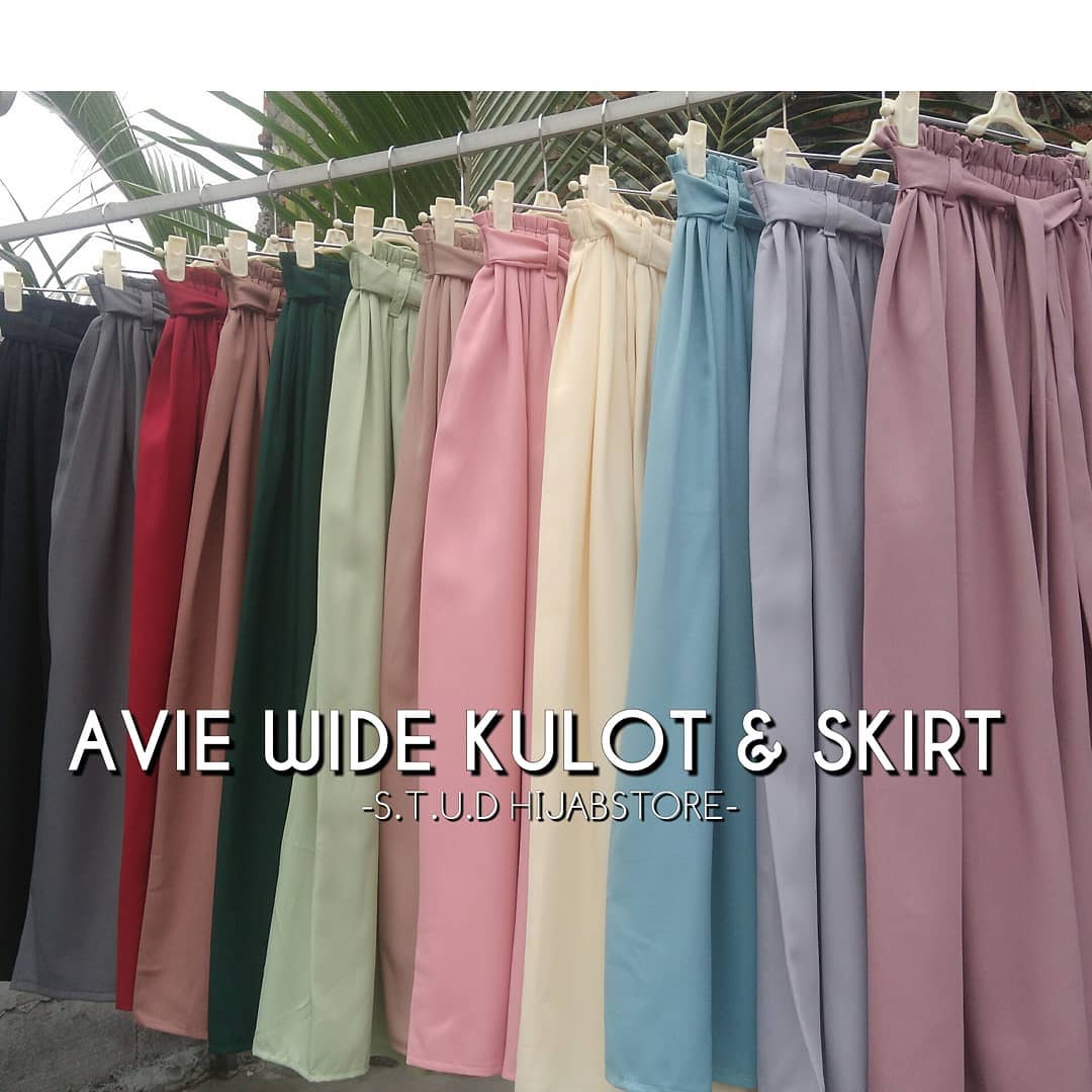 STUD - presents: 🌺WARNA LENGKAP WIDE KULOT&SKIRT🌺 💸IDR. 100rb 💸 ...