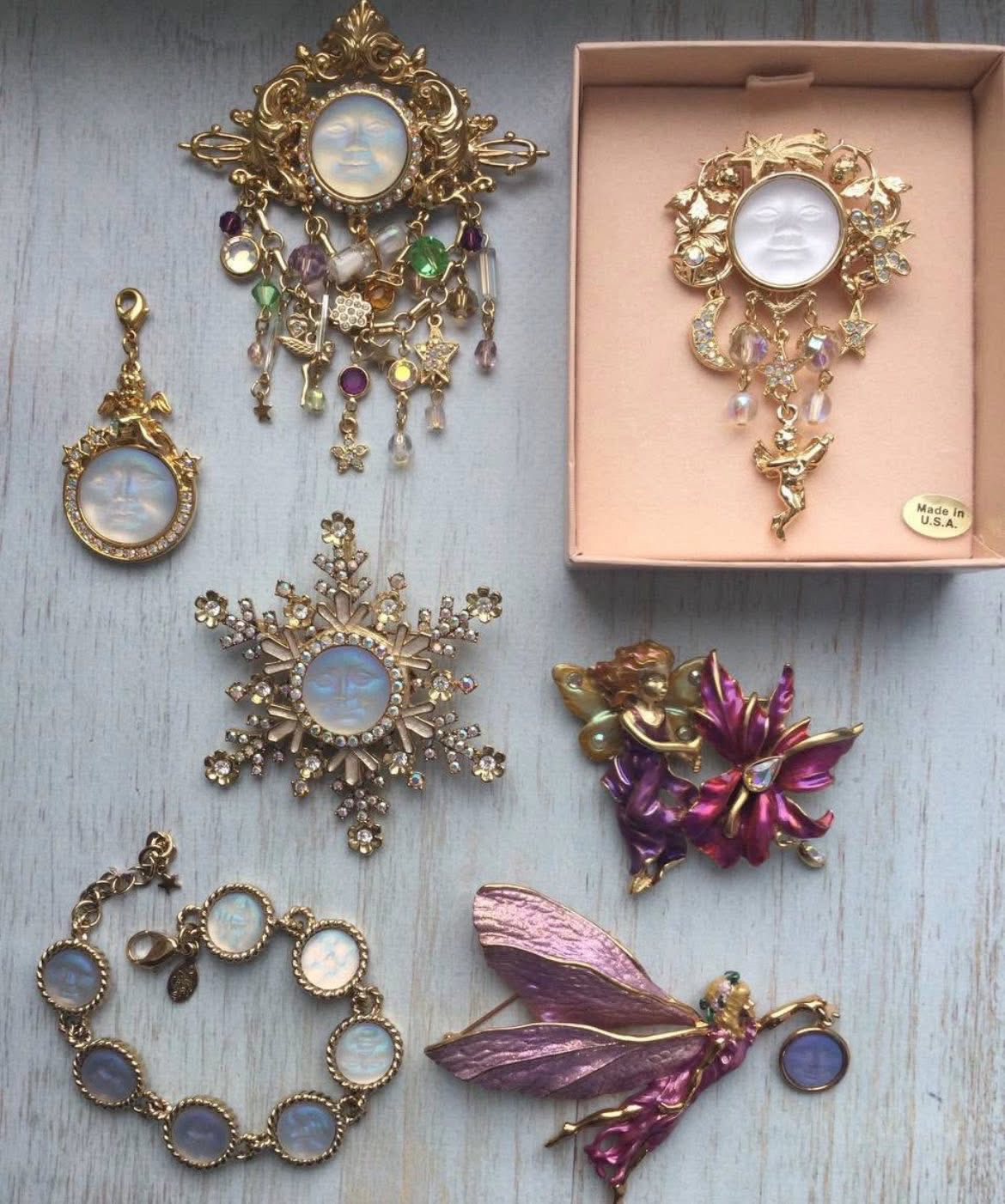 ✨🌛Vintage Kirks Folly jewelry🌜✨~