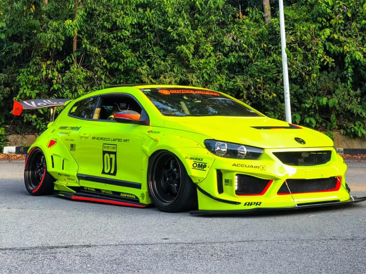 Rocket Bunny Sr Scirocco Share My Ride Gk020 Galeri Kereta
