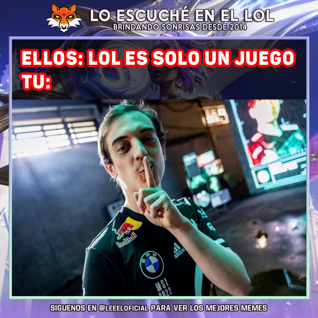 Es un estilo de viva papi #lol... - Lo escuché en el LoL | Facebook