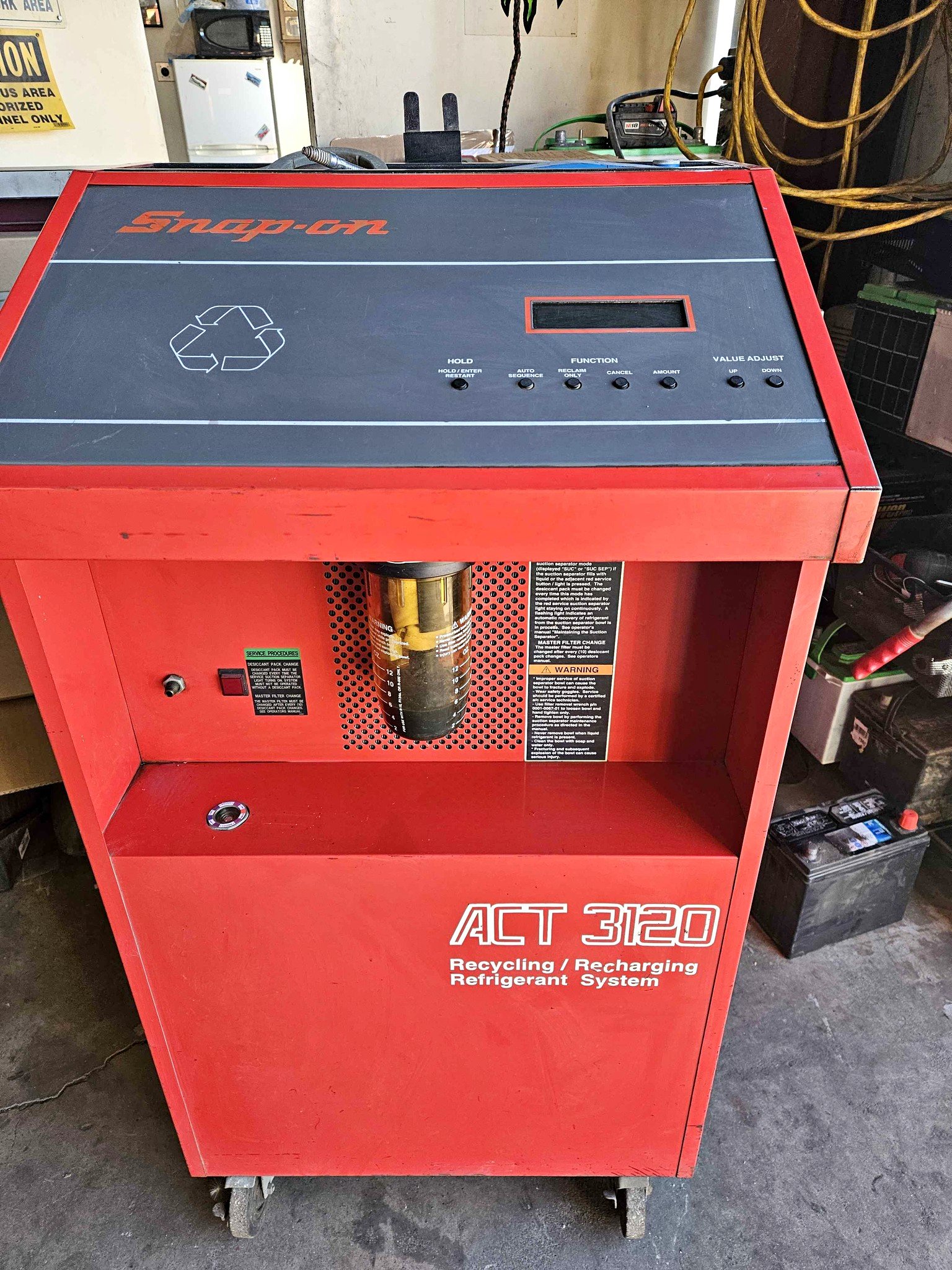 Snap On R12 recovery machine - Miscellaneous Tools - Yuba City ...