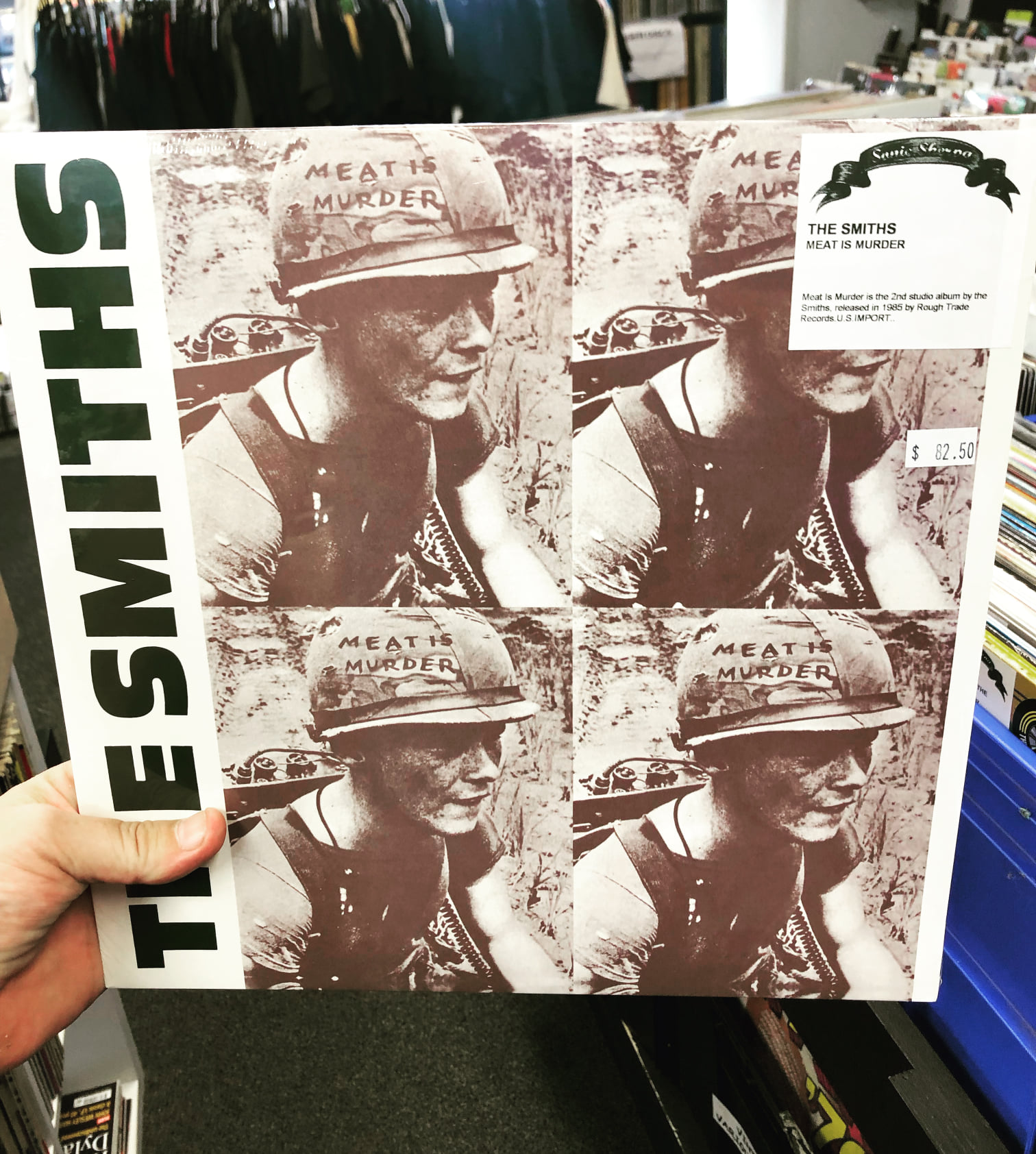 The Smiths' album Meat Is Murder released in 1985