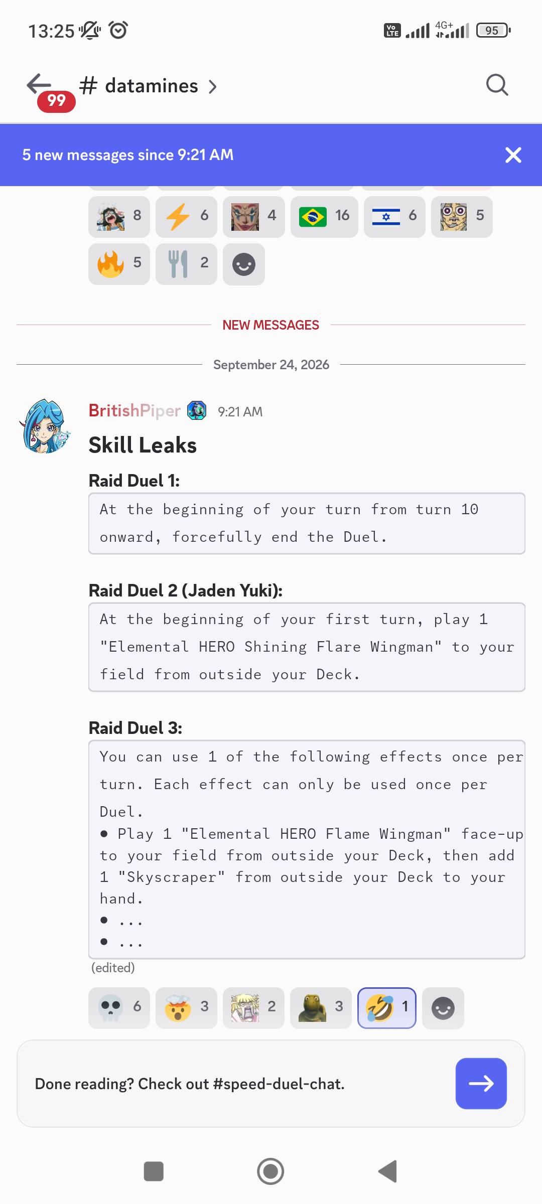 Confirmed Jaden Yuki boss raid and Absolute Zero skill leak