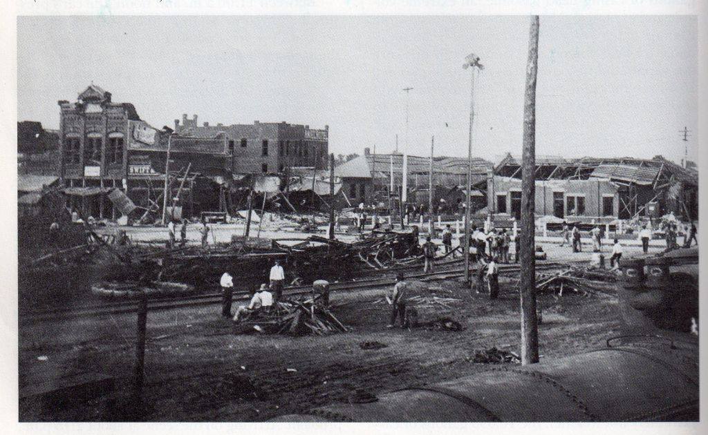 Ardmore Oklahoma gas explosion disaster in 1915