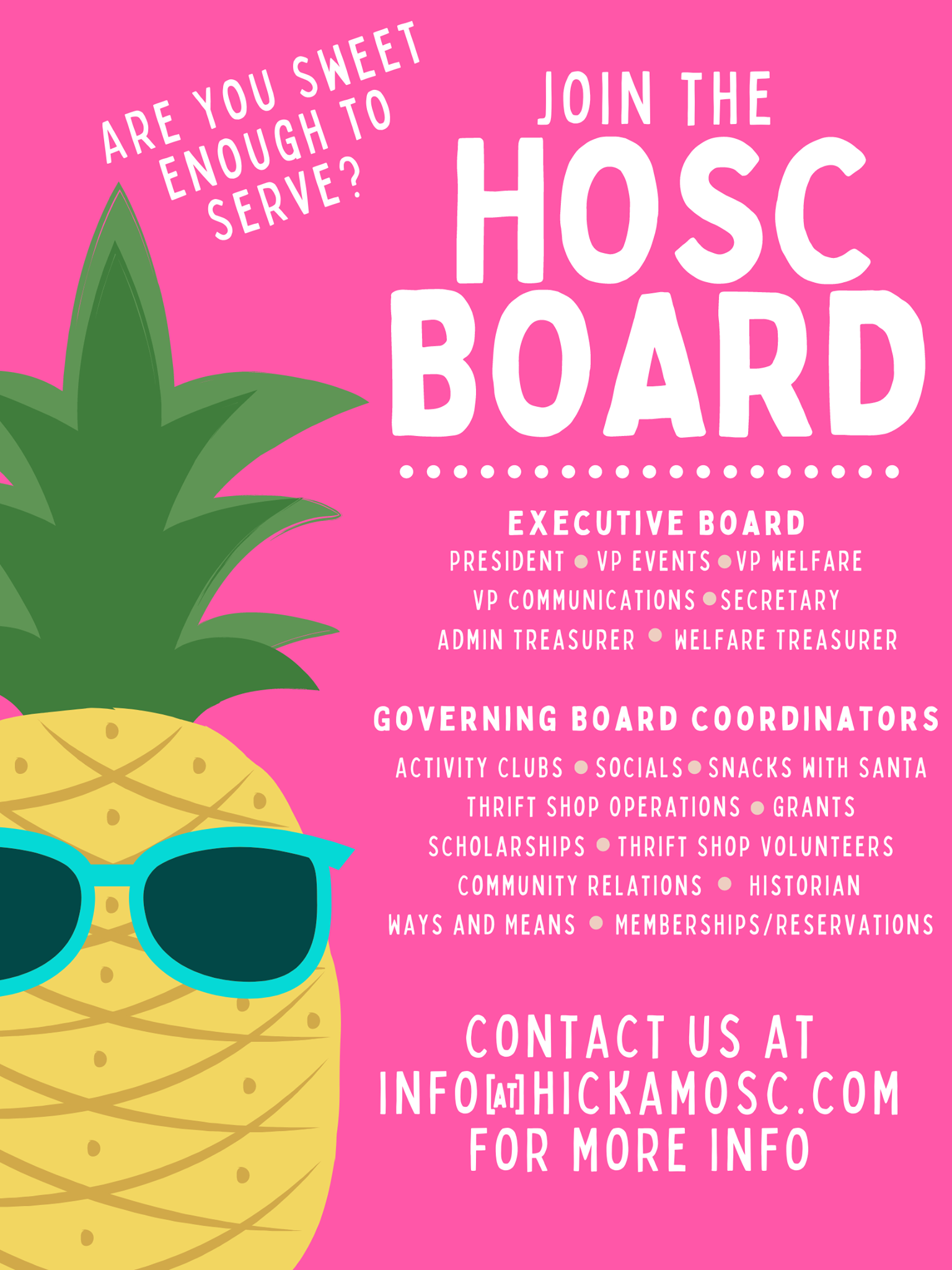 Do you want to serve... - Hickam Officers' Spouses' Club