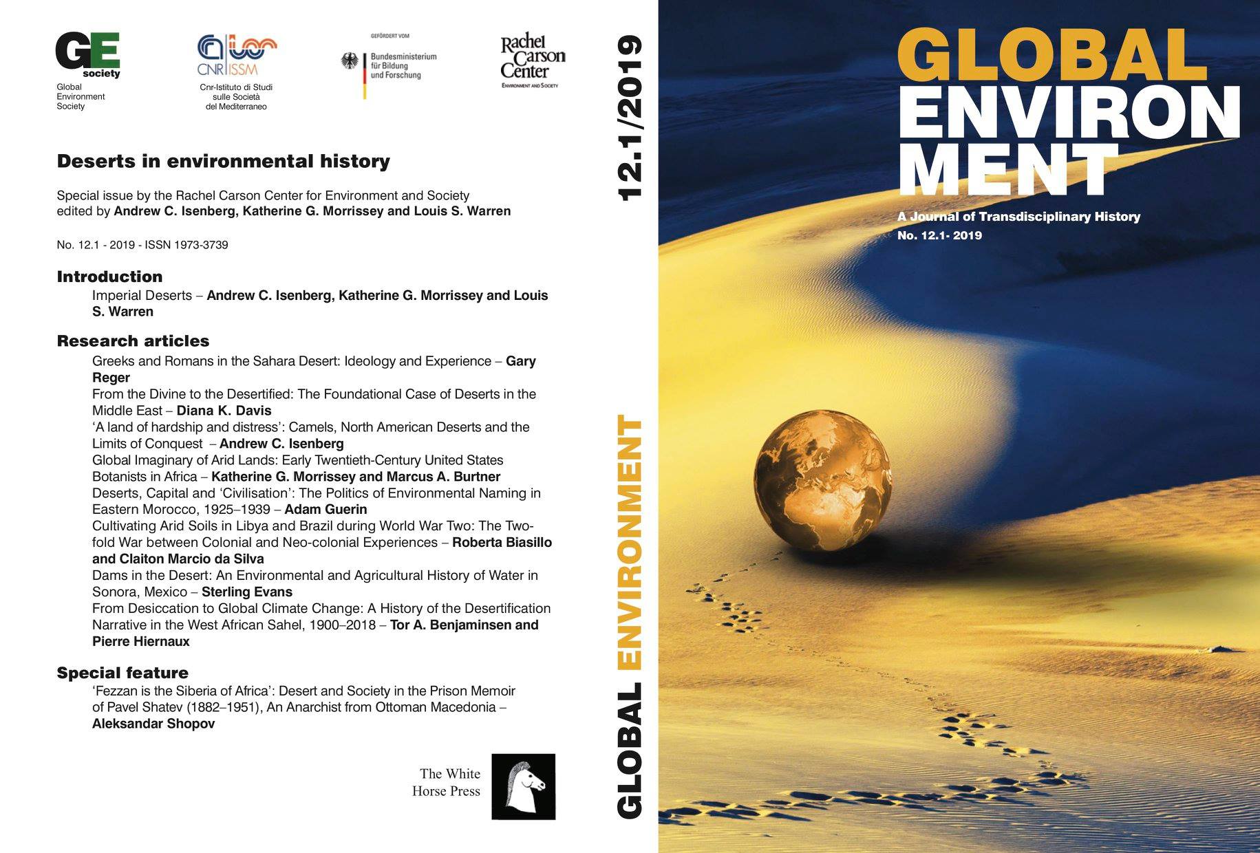 The White Horse Press - Published today! Global Environment 12.1 ...