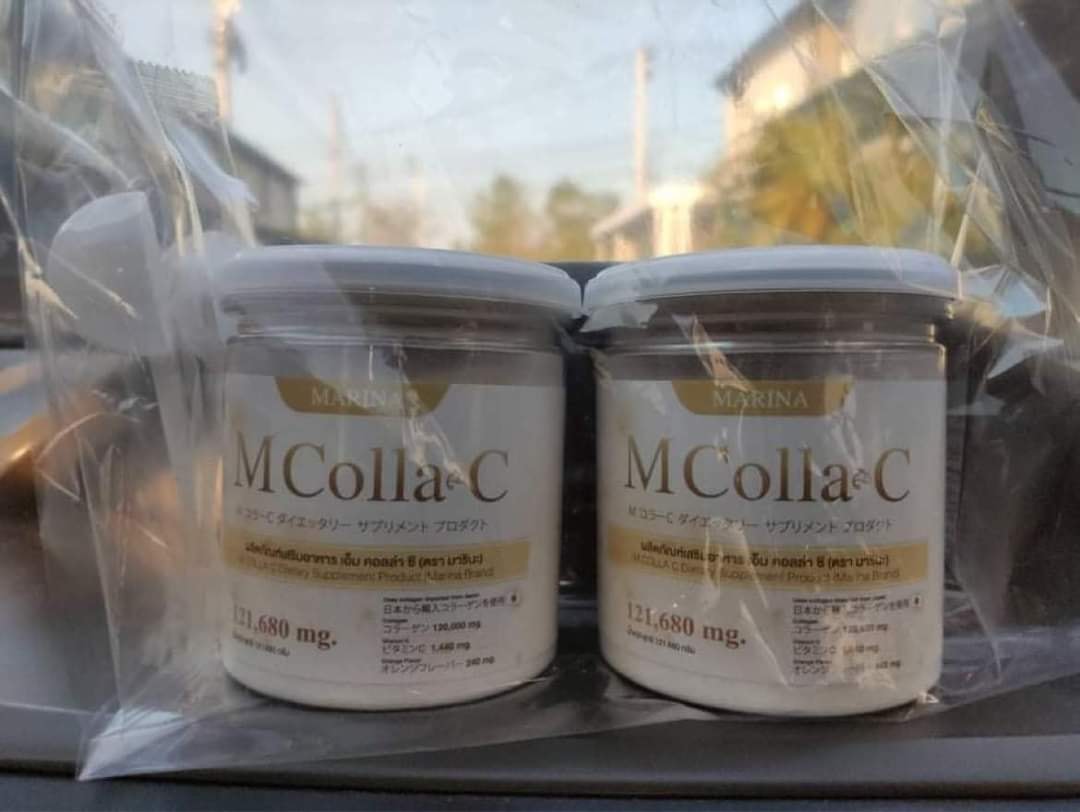 M Colla C • M コラーC คอลลาเจนแท้ จากประเทศญี่ปุ่น ตรา มารินะ