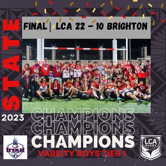 LCA RUGBY CLUB - Here is the result of HARD WORK and NEVER... | Facebook