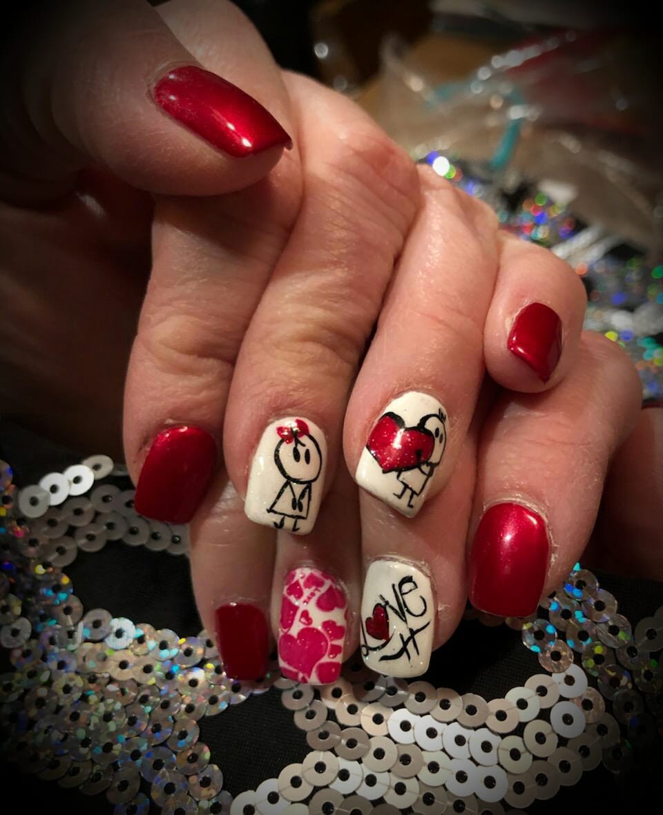 Valentines nails at Imagez, Walnutridge | Walnut Ridge, AR