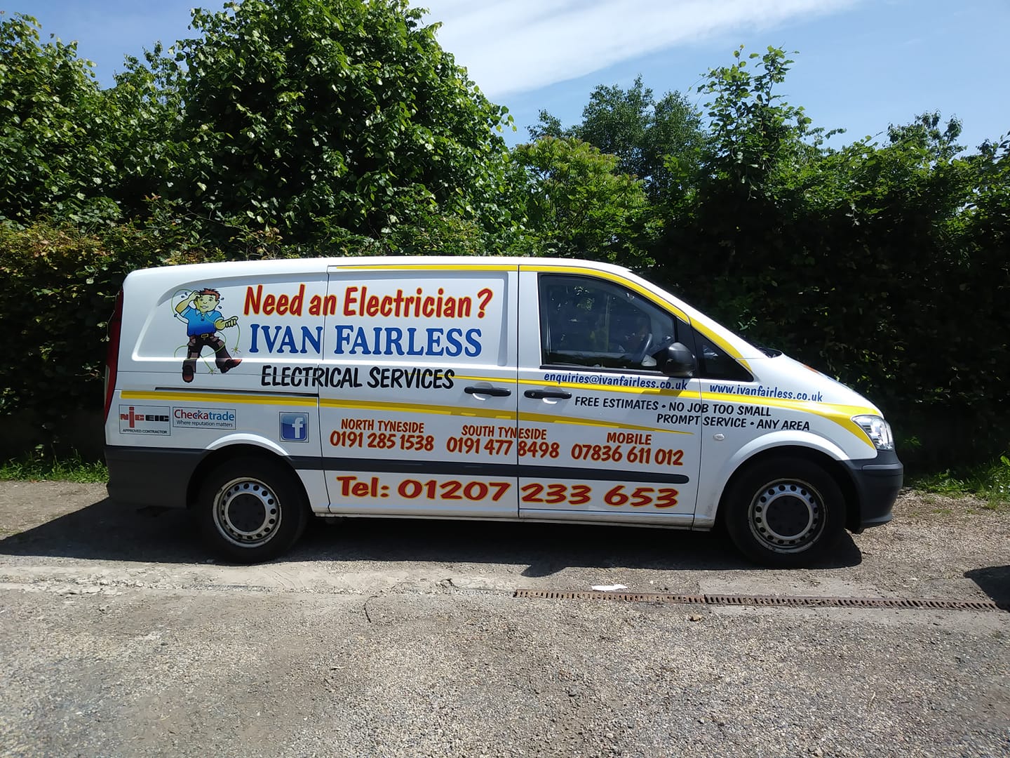 Ivan Fairless Electrical Services | Newcastle upon Tyne
