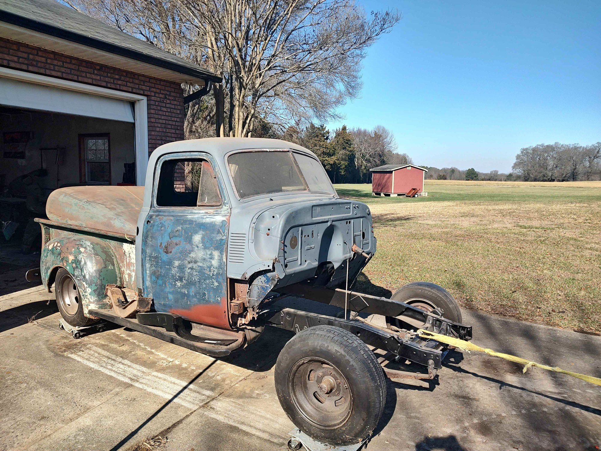1951 Chevy truck - salvage title - Commercial Vehicles - Concord, North ...