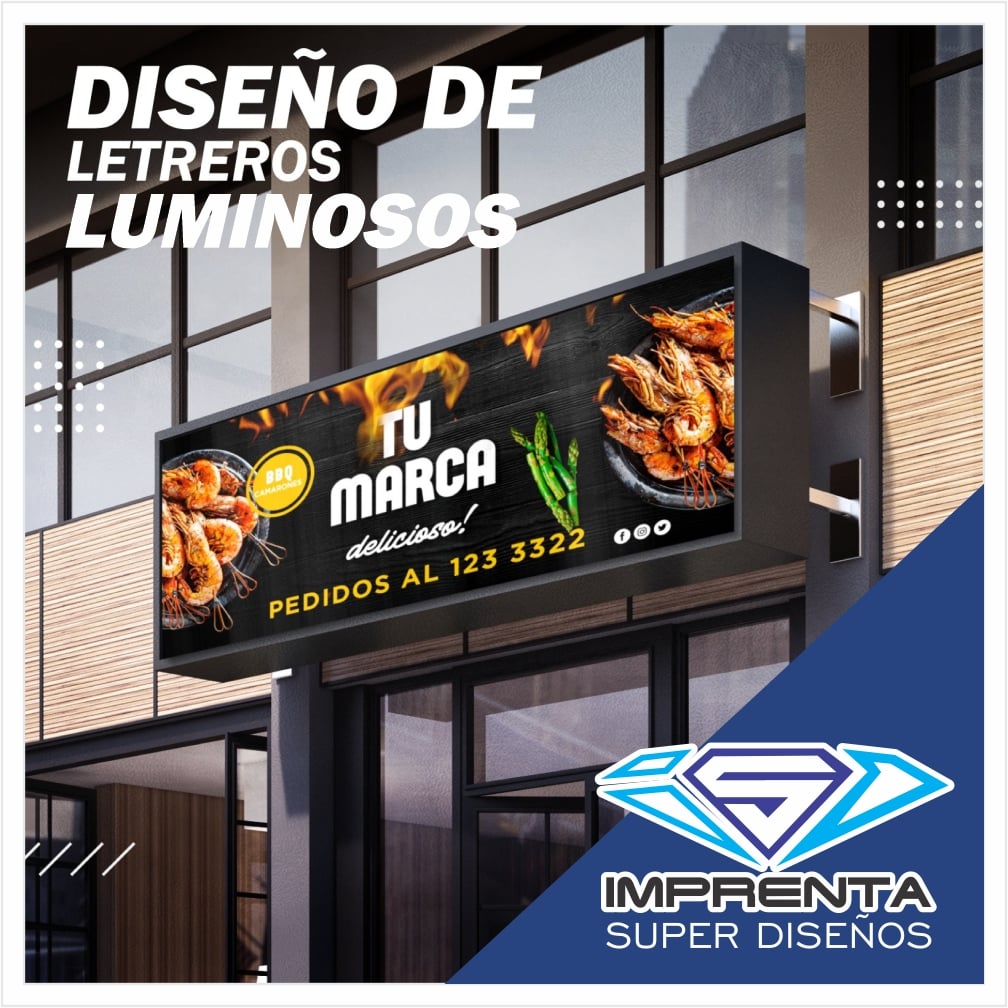 Super Imprenta - Diseñamos y elaboramos su letrero...