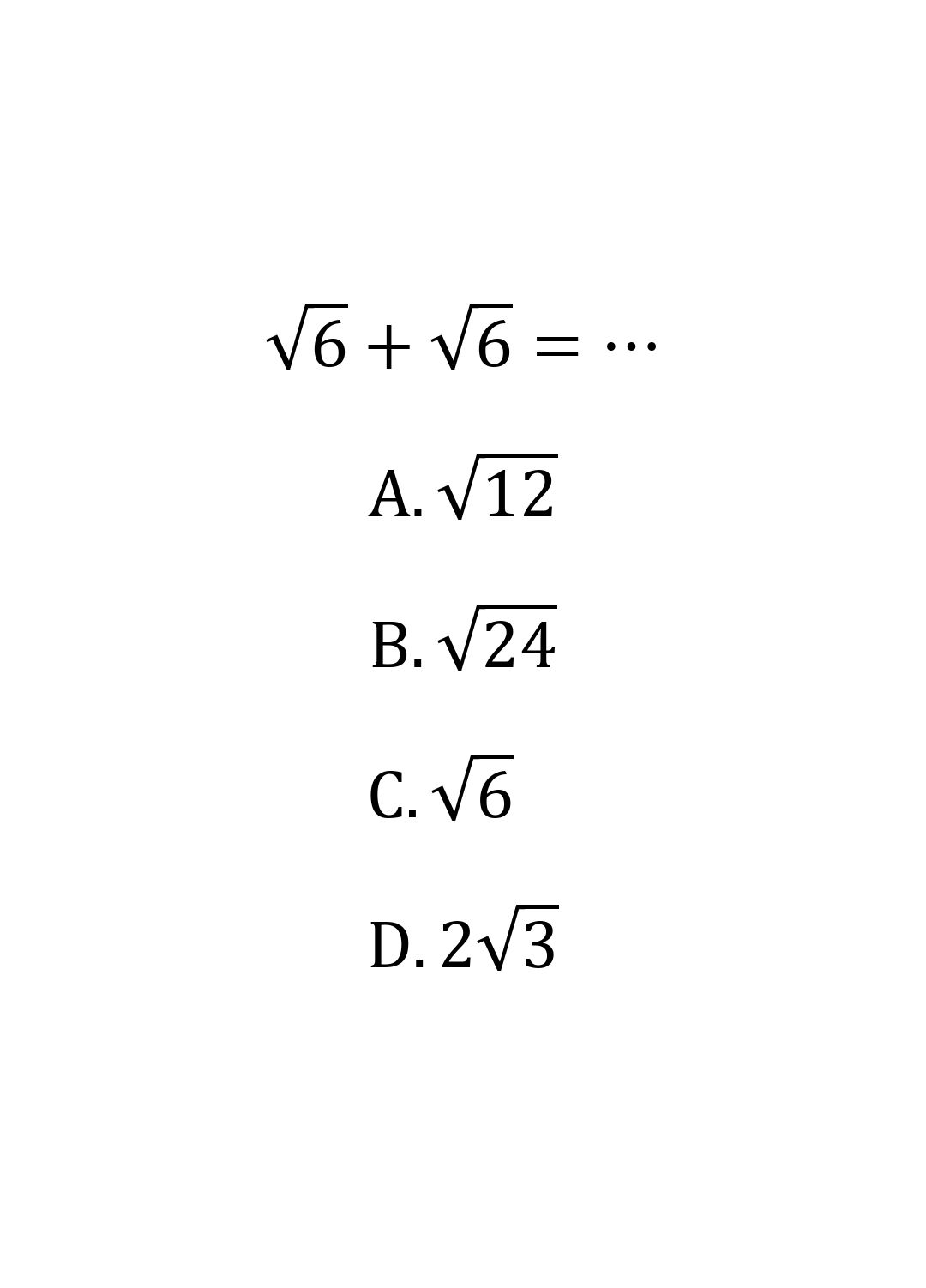 Matematika - 📝 Penjumlahan/pengurangan Akar : Akar hanya bisa dijumlah ...