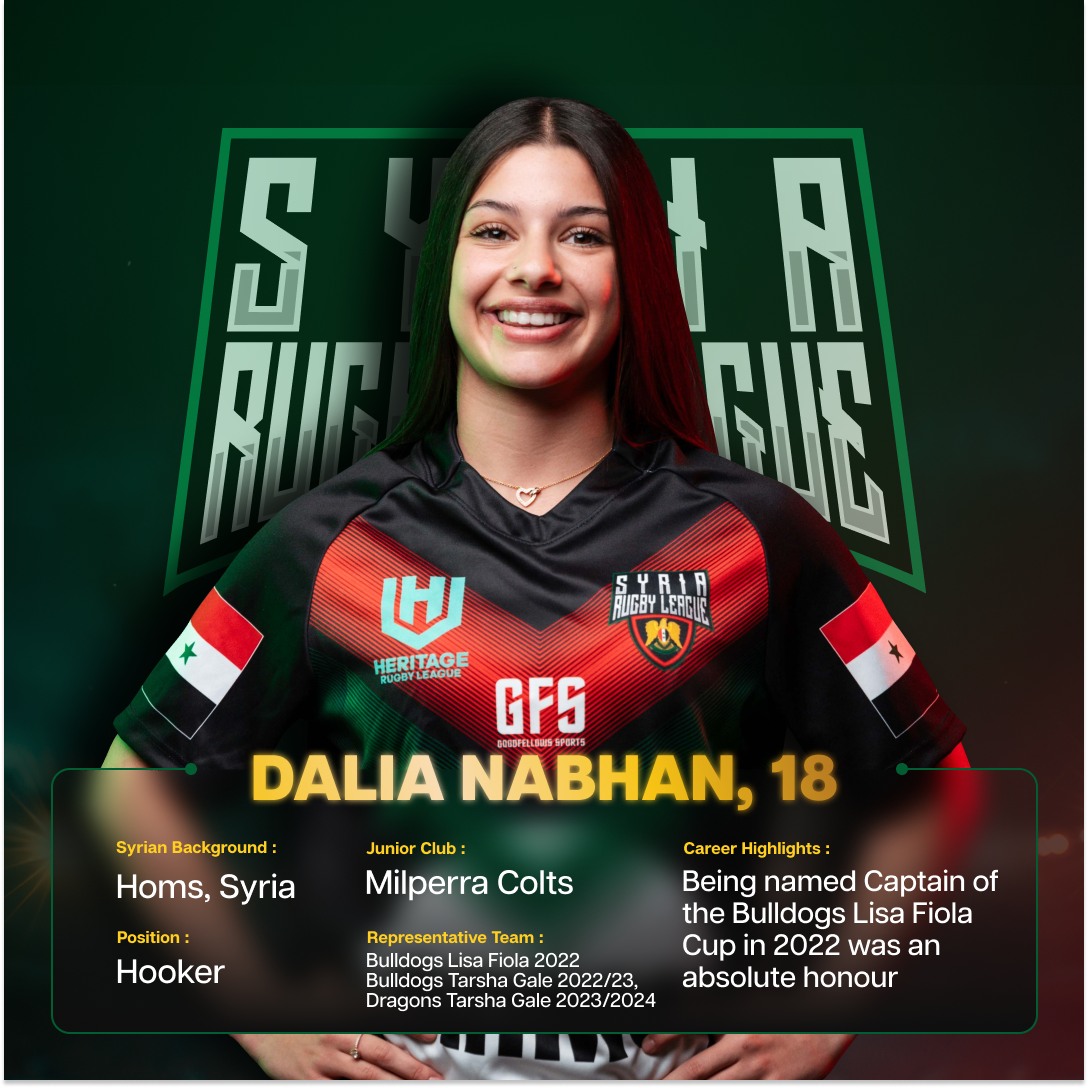 Meet Dalia Nabhan, the powerhouse... - Syria Rugby League | Facebook