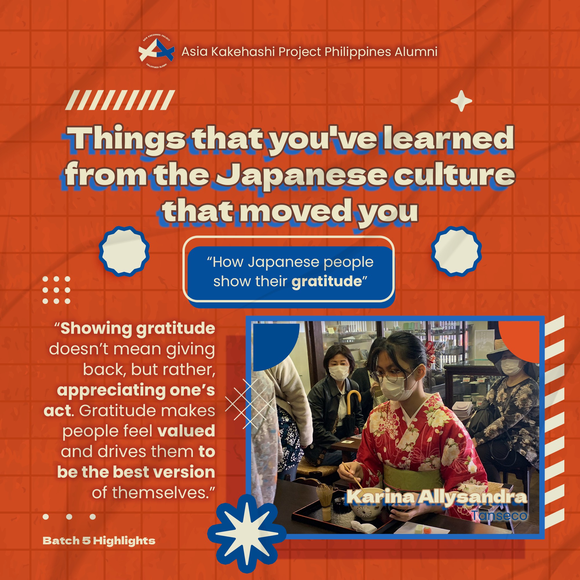Batch 5 Highlights... - Asia Kakehashi Project Philippines | Facebook