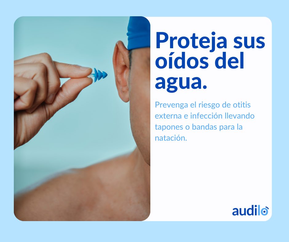 Audilo - Si el agua del conducto auditivo no se drena correctamente, el ...