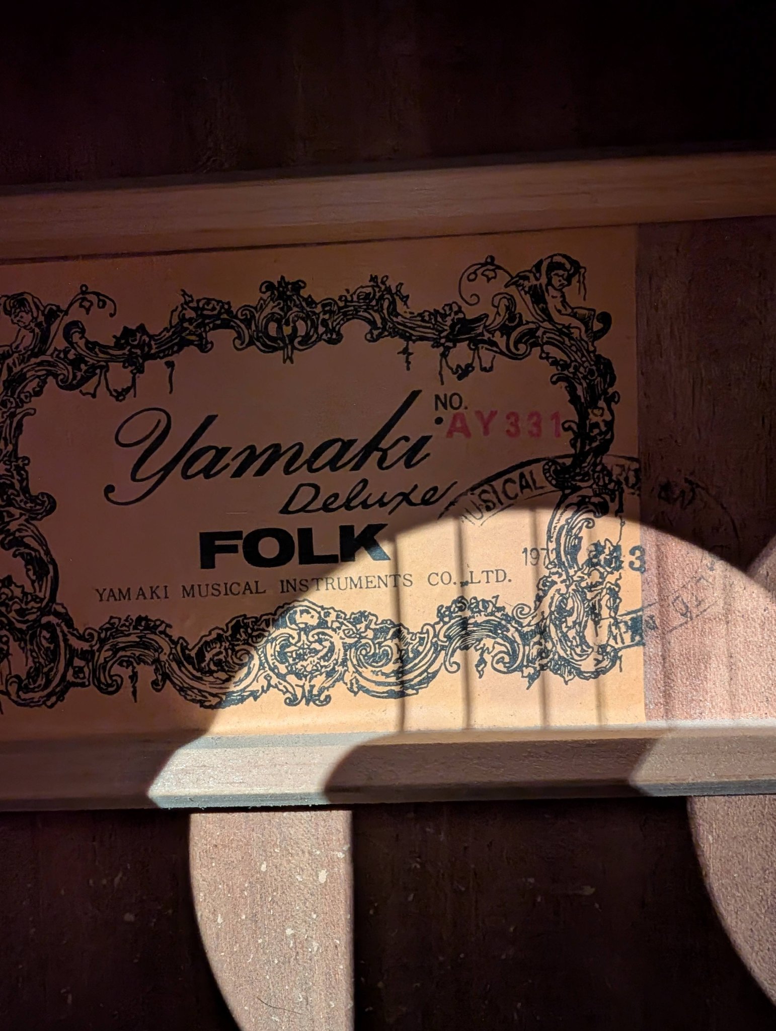 Yamaki YW-60 early 1970s All solid ❤️