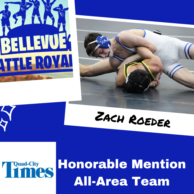 Congratulations to Zach... - Bellevue (IA) Comet Wrestling