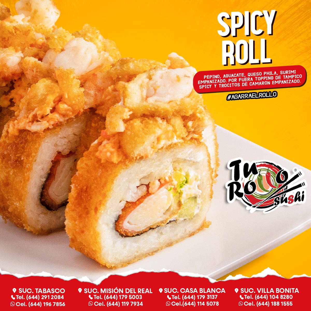 Tu Rollo Sushi - ¡El spicy que necesitas en estos... | Facebook