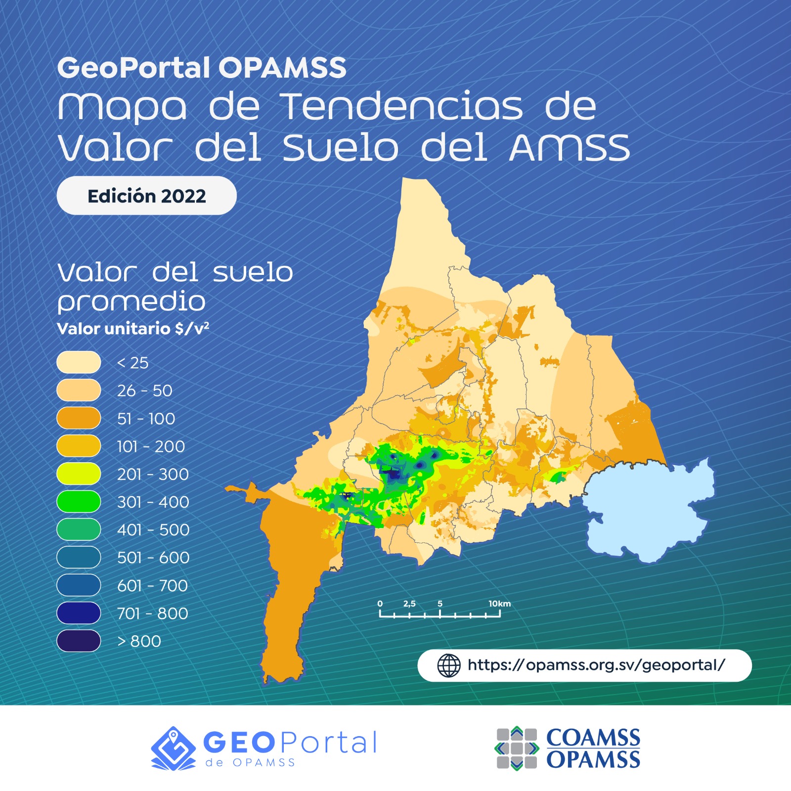 COAMSS - OPAMSS - ¡MAPA DE VALOR DEL SUELO EN EL AMSS!... | Facebook