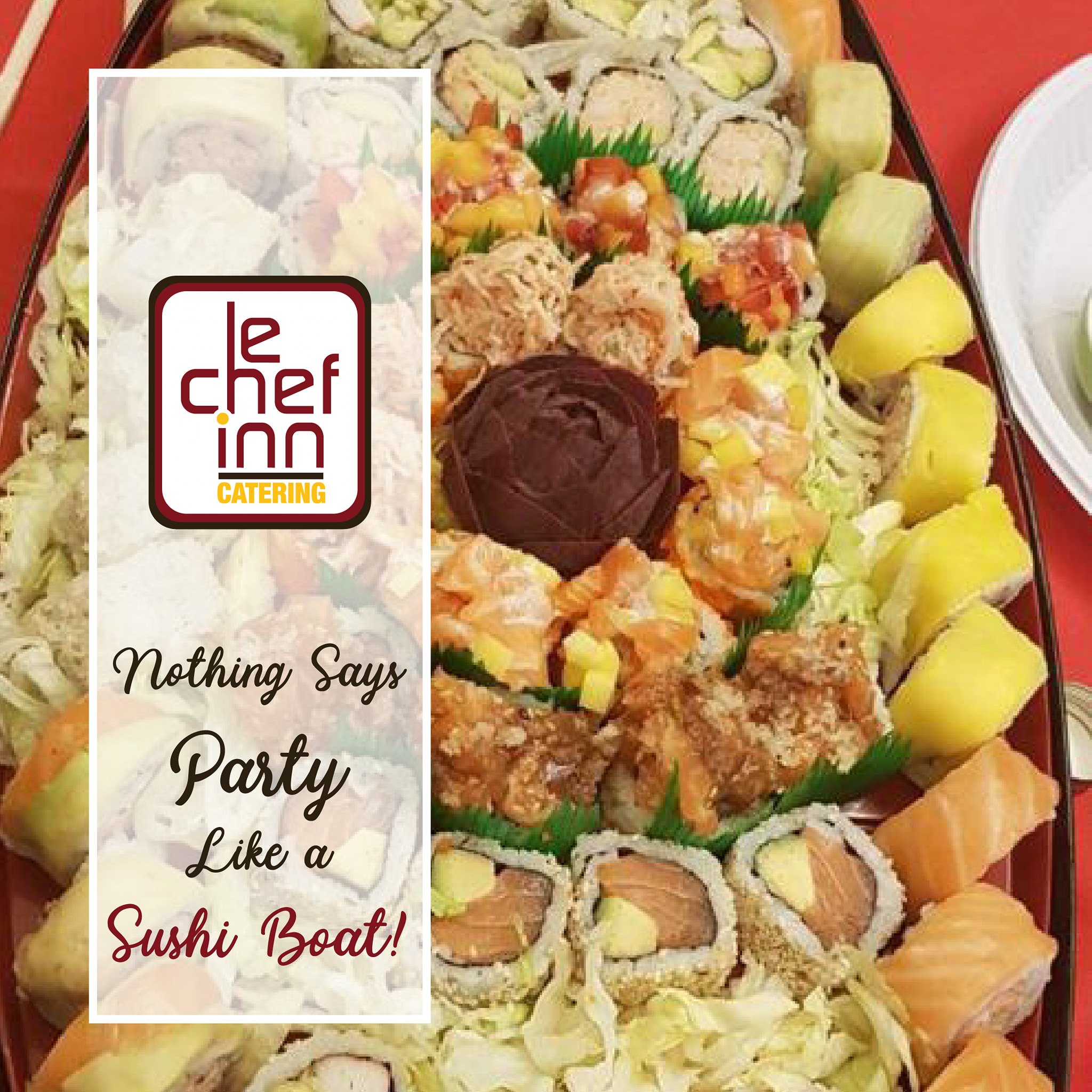 For your Boat Parties 😉... - Le Chef Inn Bakery and Catering