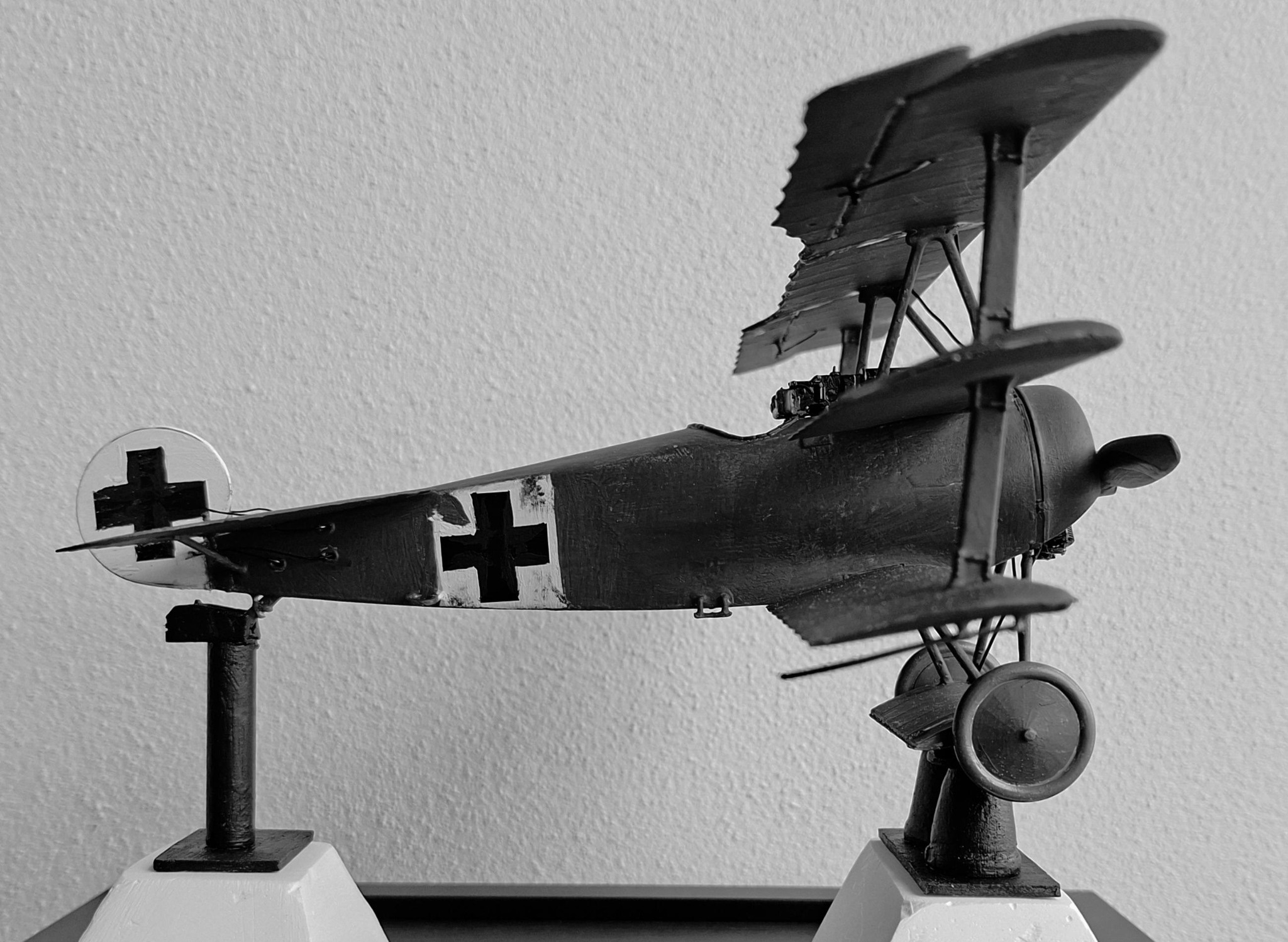 Hasagawa 1/8 DR-1 triplane museum model. Another very expensive kit.