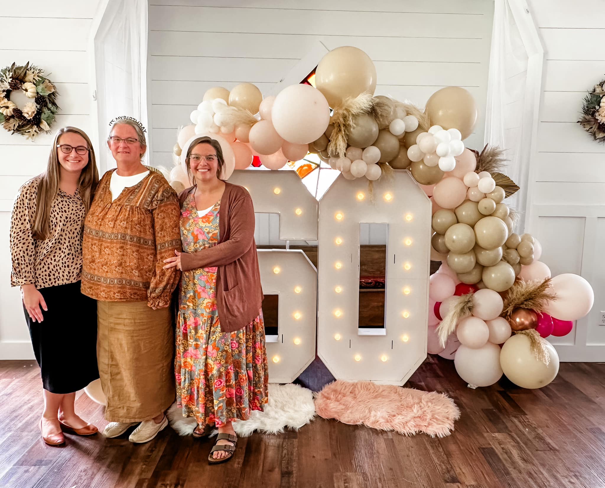 Surprise 60th birthday party for my mother