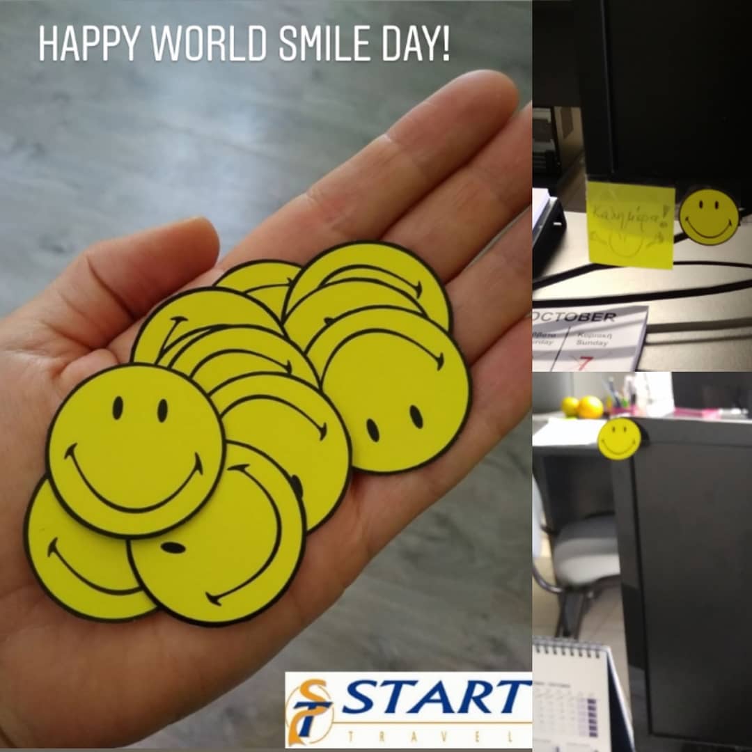 Start Travel - Happy World Smile Day🎉😁 Sure, smiling is fun, but why do ...