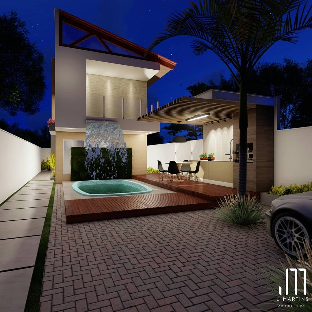 PROJETO DE RESIDÊNCIA COM 136 m2... - J.Martins Arquitetura