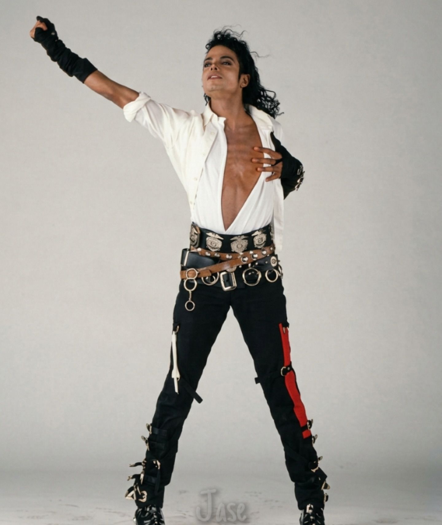 Michael Jackson photographed by Matthew Rolston for Michael's