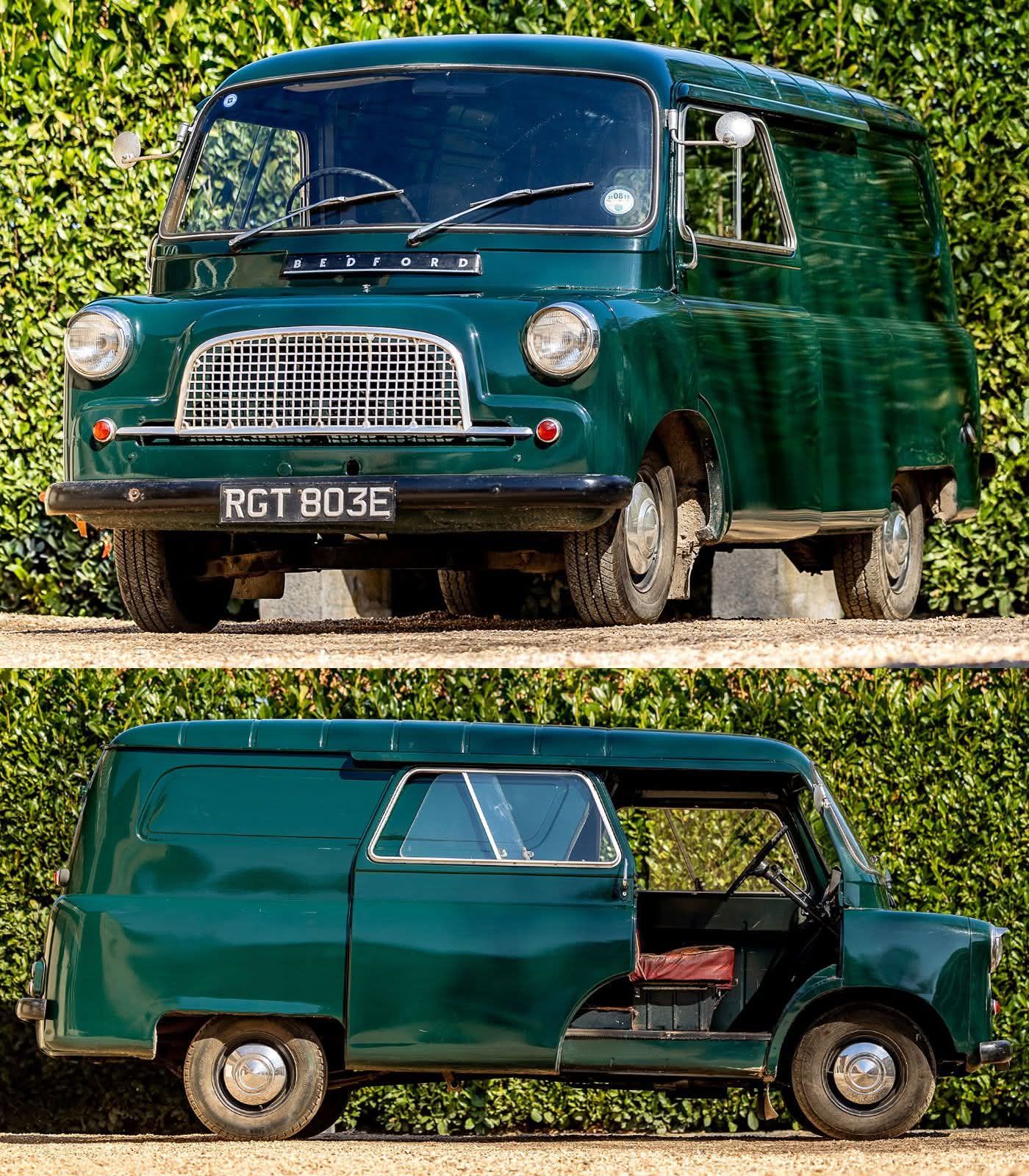 Original Dinky Toys No. 481 Bedford Ten CWT Van 'Ovaltine', overall good plus, some chipping noted