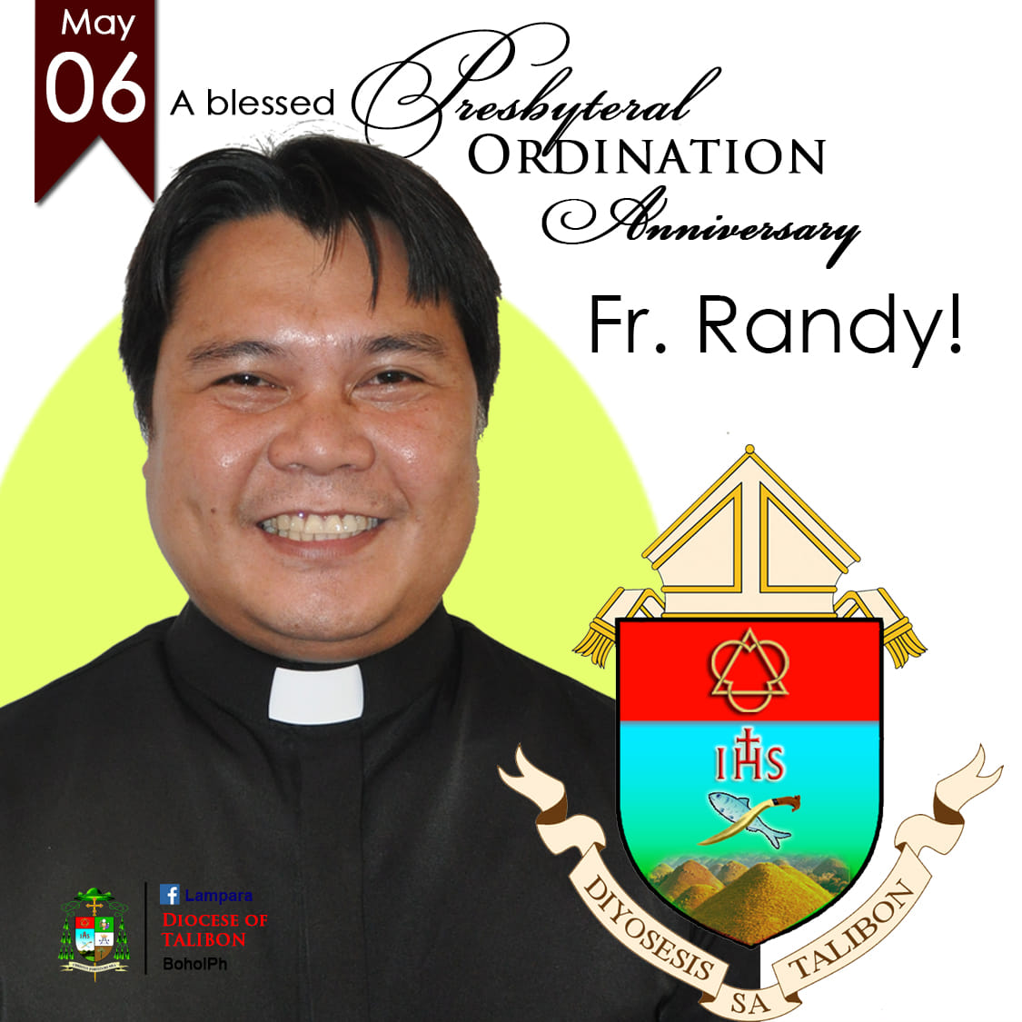May 6. We celebrate today... - Lampara - Diocese of Talibon | Facebook
