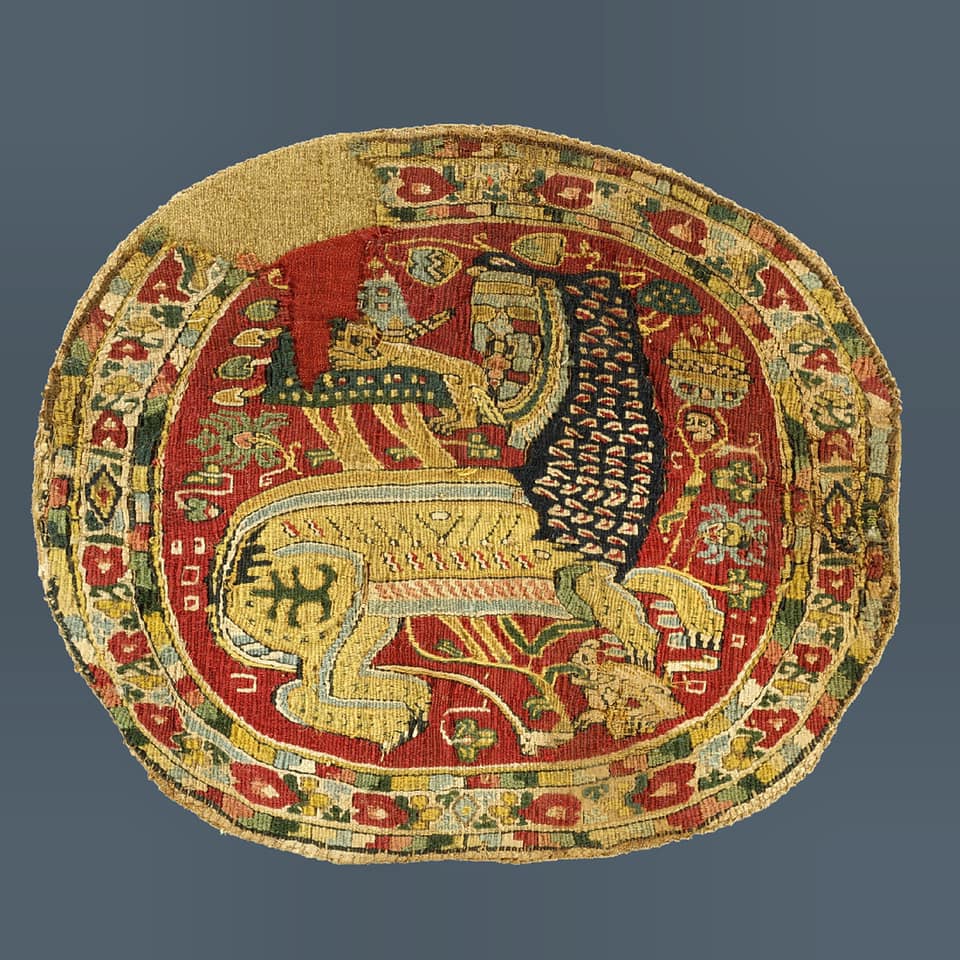 Coptic Textile depicting a Woman, c. Late 5th-Early 6th Century