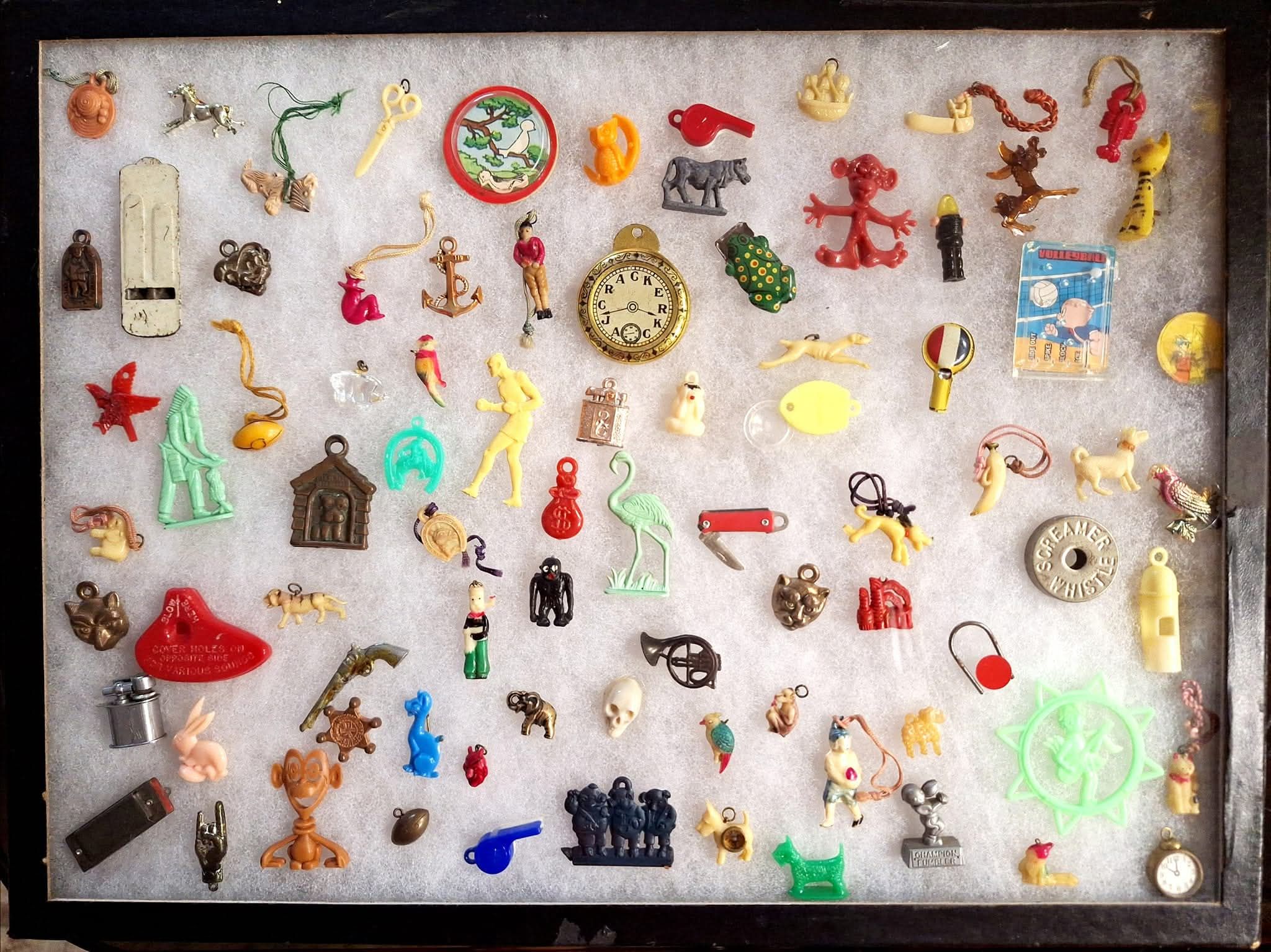 Toys from the past. Some are carnival prize toys