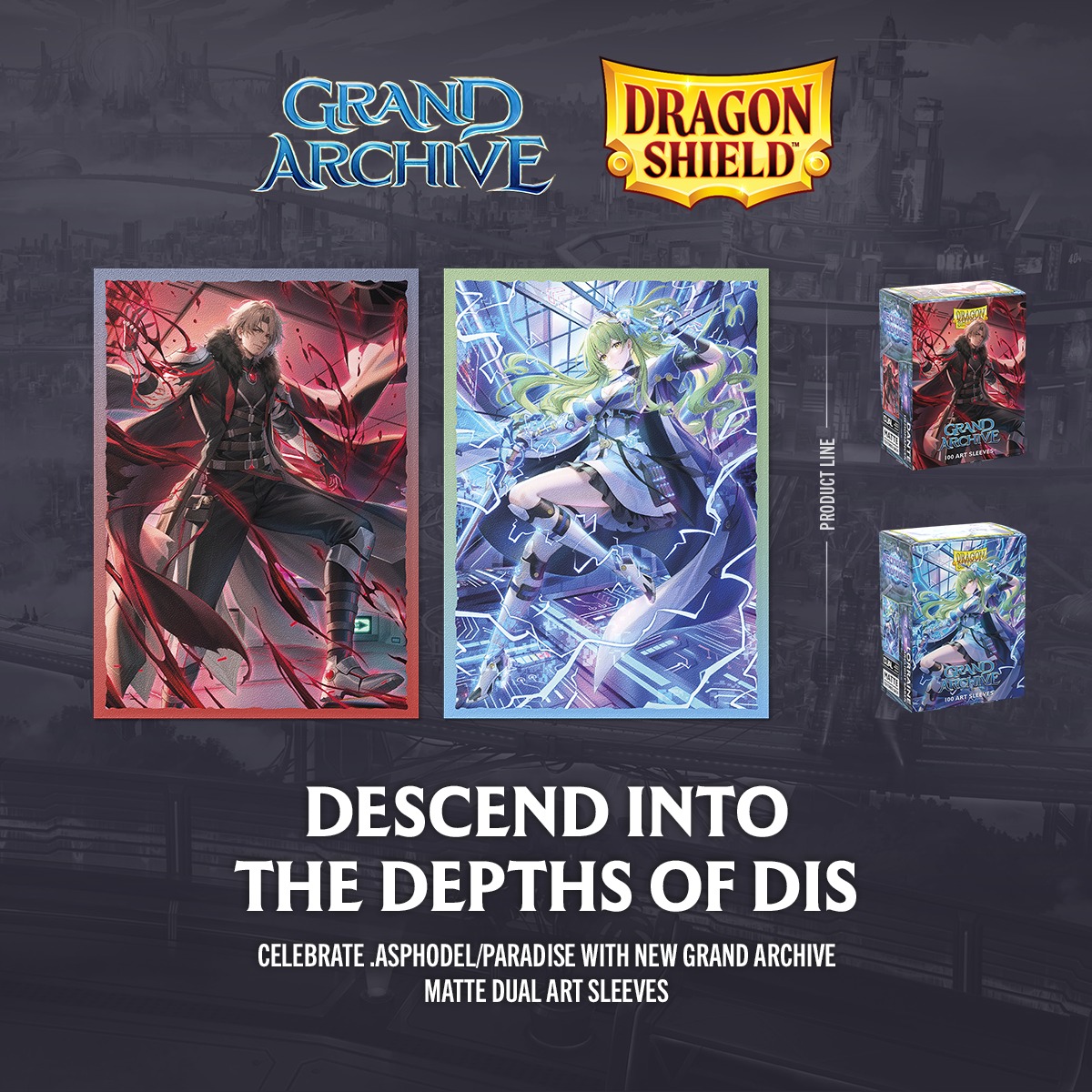Celebrate .asphodel/paradise with new Grand Archive Matte Dual Art