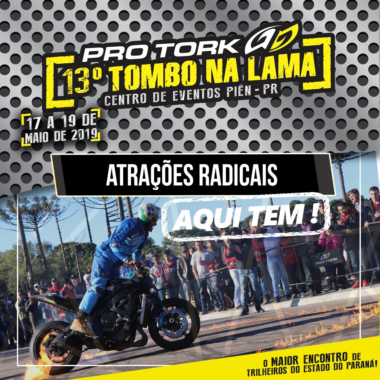 Tombo na Lama - A Pro Tork, nossa patrocinadora master,...