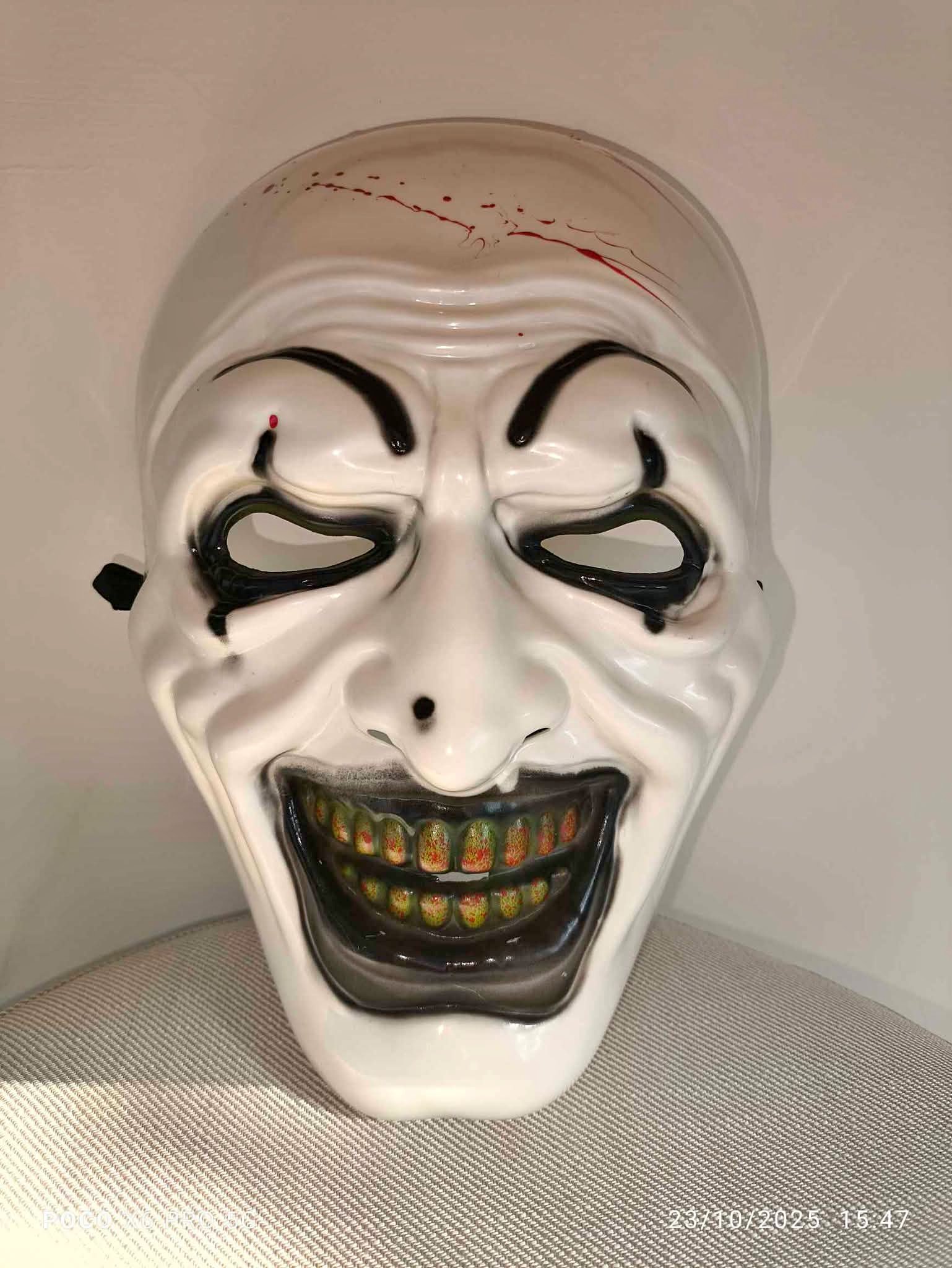 MÁSCARA TERRIFIED PLÁSTICO DURO🔪🤡 - Masks - Santa Cruz de la Sierra ...
