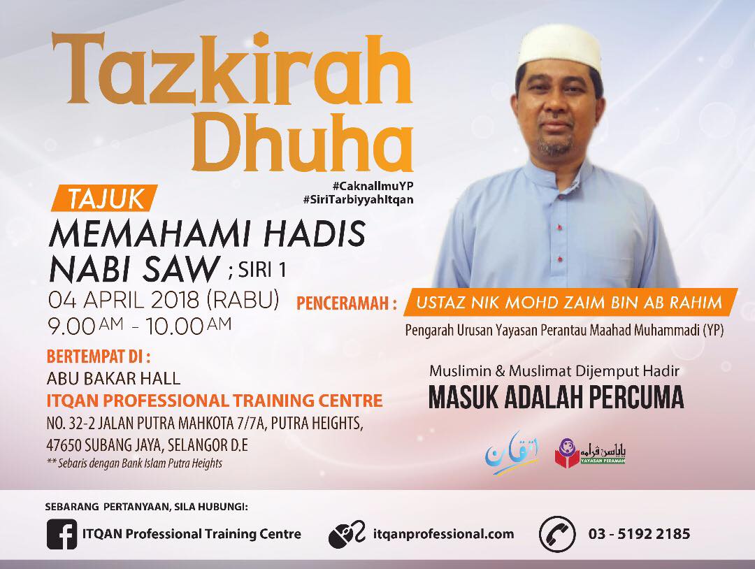 Yayasan Peramah - Pagi ini di Putra Heights, in sya Allah.... | Facebook