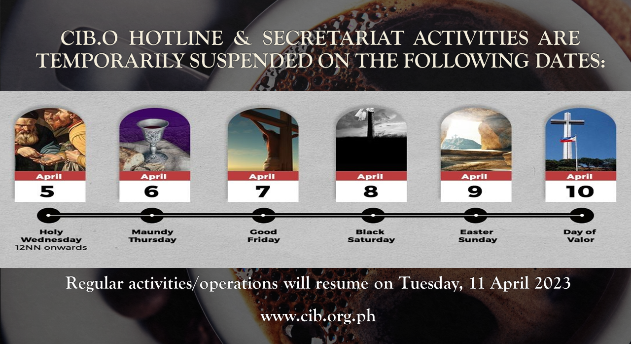 CIB.O - CIB.O joins the Global Christian Community in the observance of ...