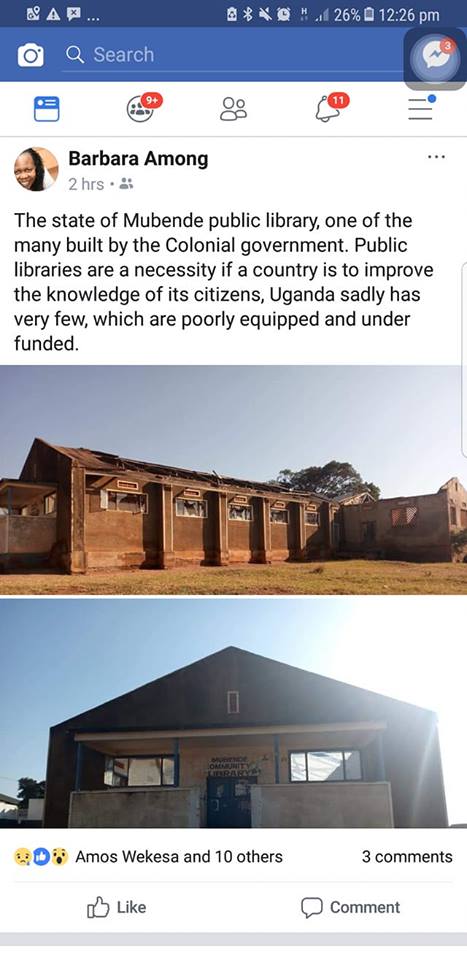 CPAR Uganda - The state of Uganda's public libraries is a...