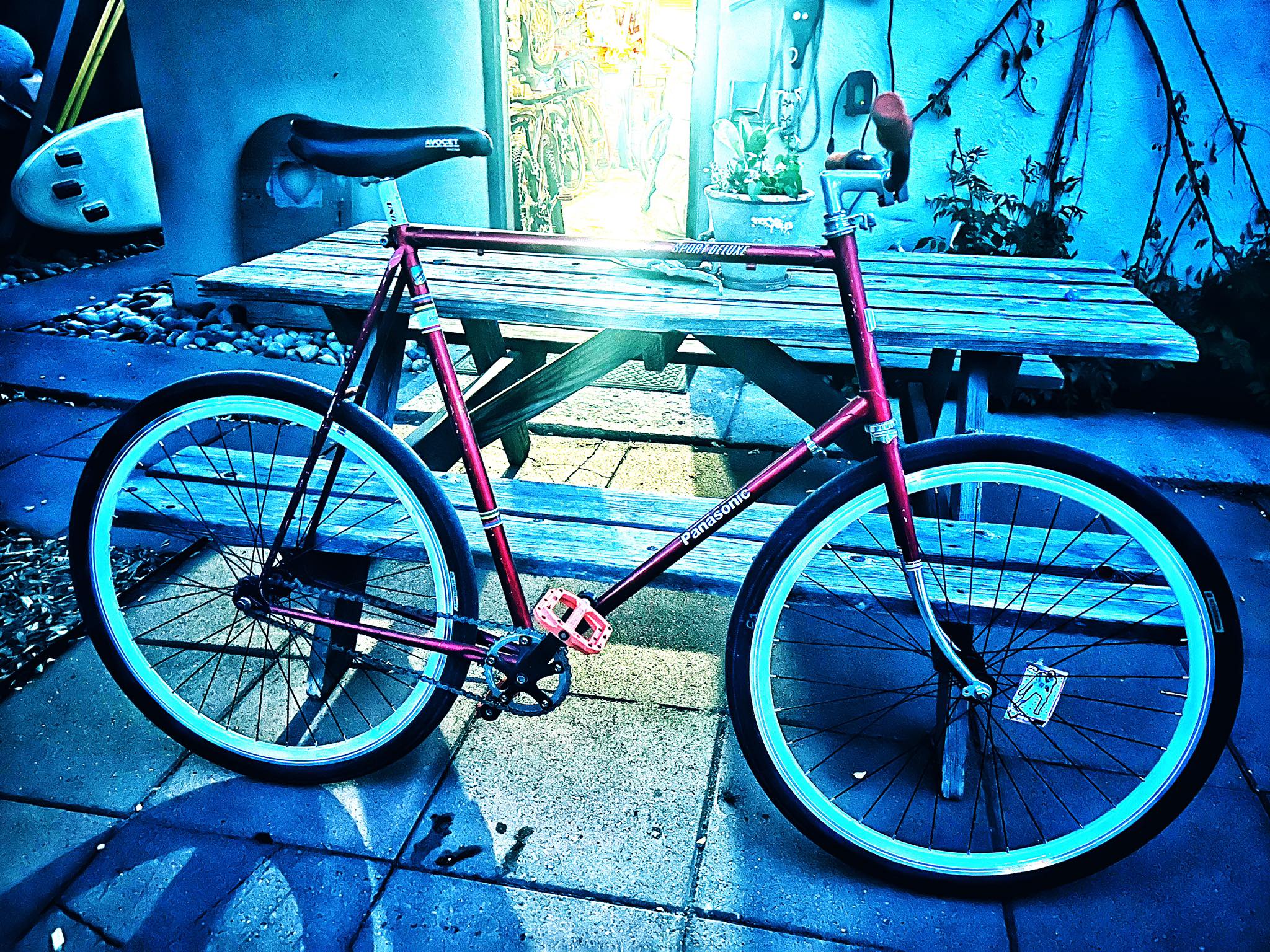 Panasonic Track bike with single-speed