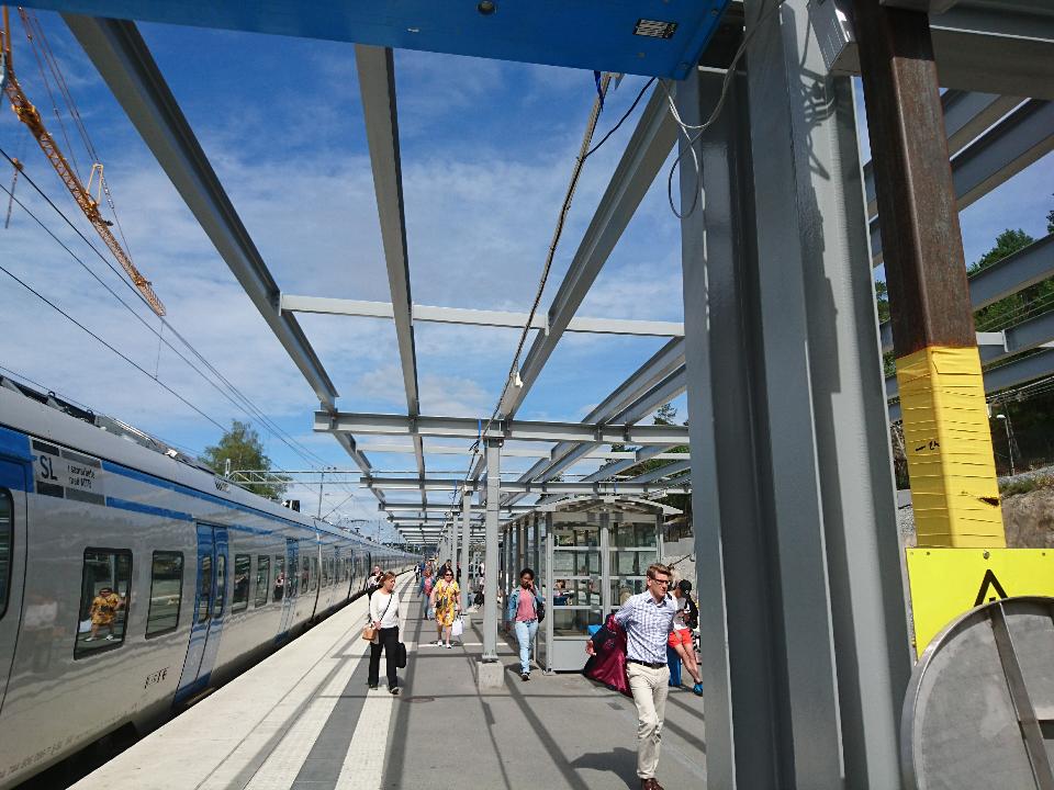 Spånga Centrum - Förra sommaren (i augusti) skrev vi att...
