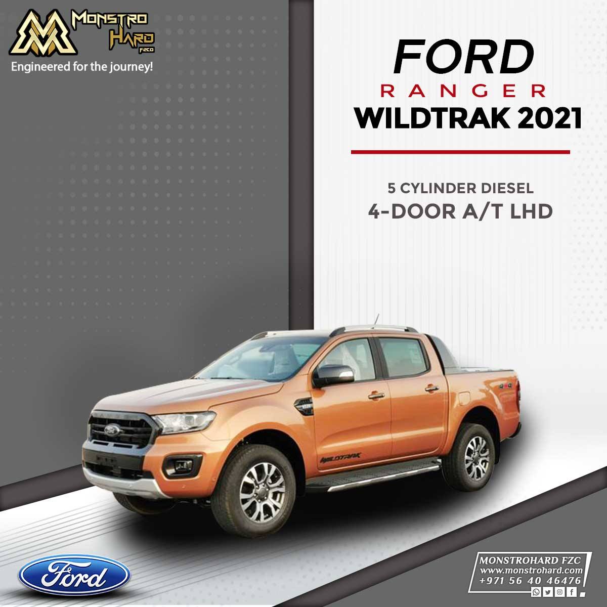 FORD RANGER WILDTRAK 2021 5 CYLINDER... - Monstro Hard FZC | Facebook