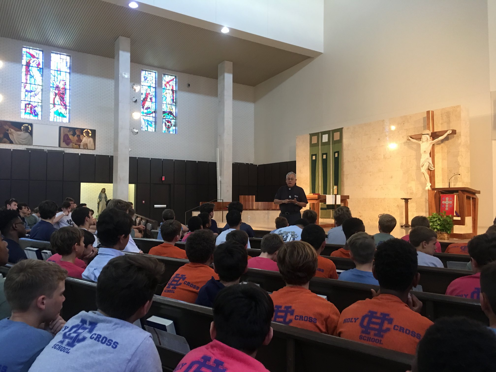 Our 7th graders had their class... - Holy Cross School