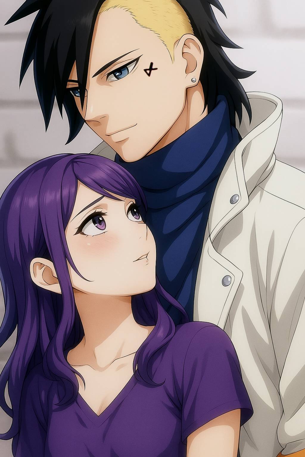 Kawaki dan Sumire Characters Follow for more ❤️
